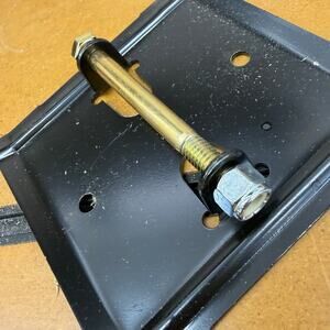 BAL 23200 Foot Pads for C-Jacks Stabilizers (Lot of 4) 6" x 6" Base Steel Black